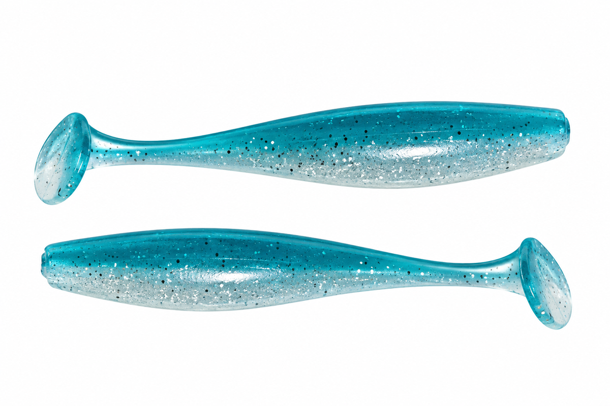 3.5" Smooth Paddle Tail- Cold Shad