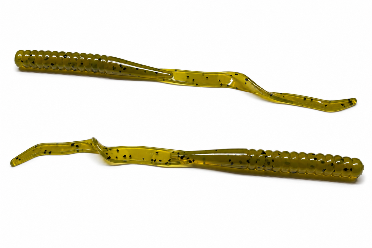 7” Ribbon tail- green pumpkin (8pk)