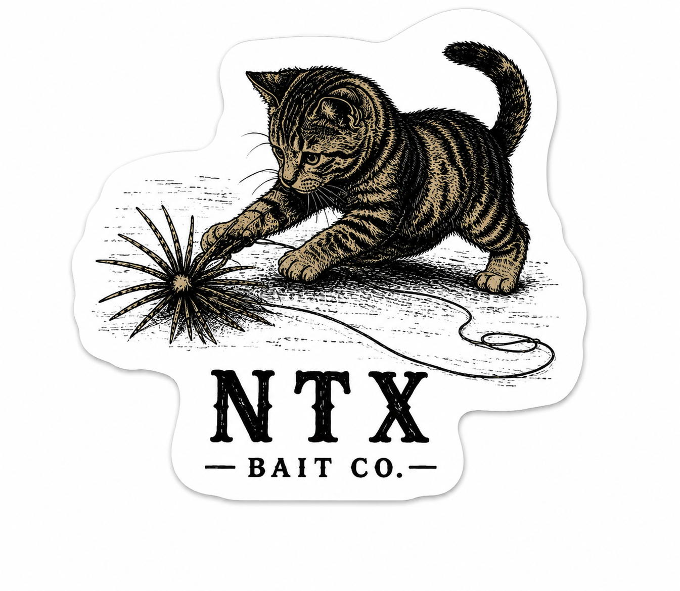 Cat Toy Sticker
