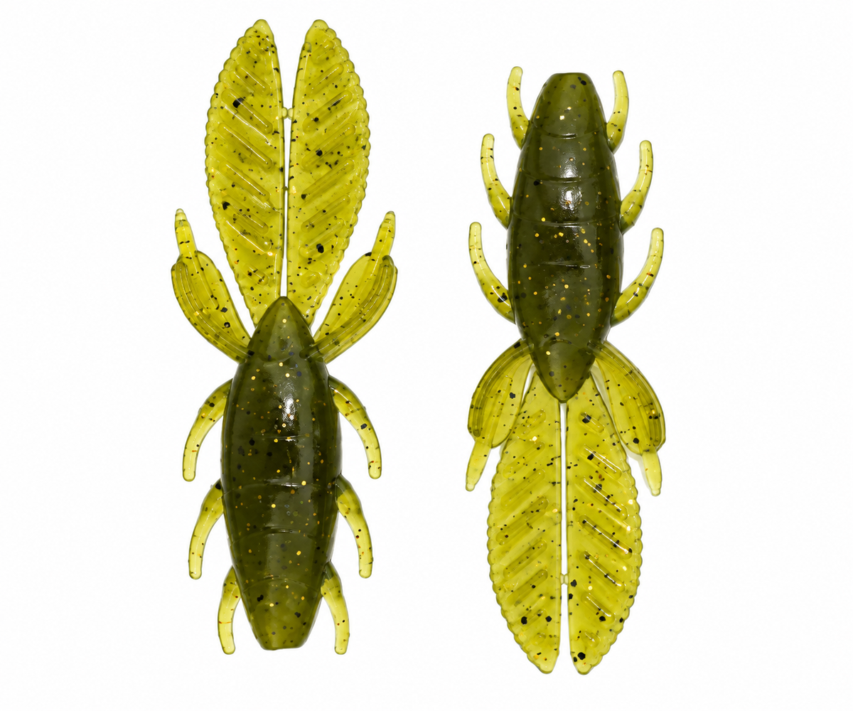 4" ProBug- Watermelon Red Flake- 6pk