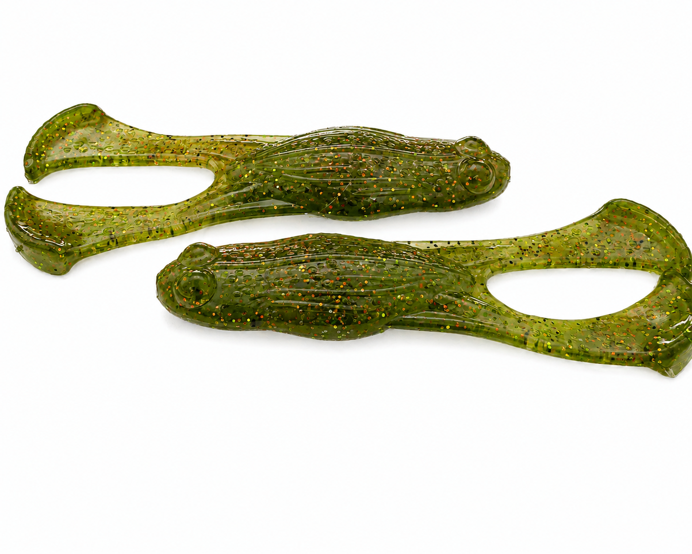 4" Buckin Toads- Watermelon Red (5pk)